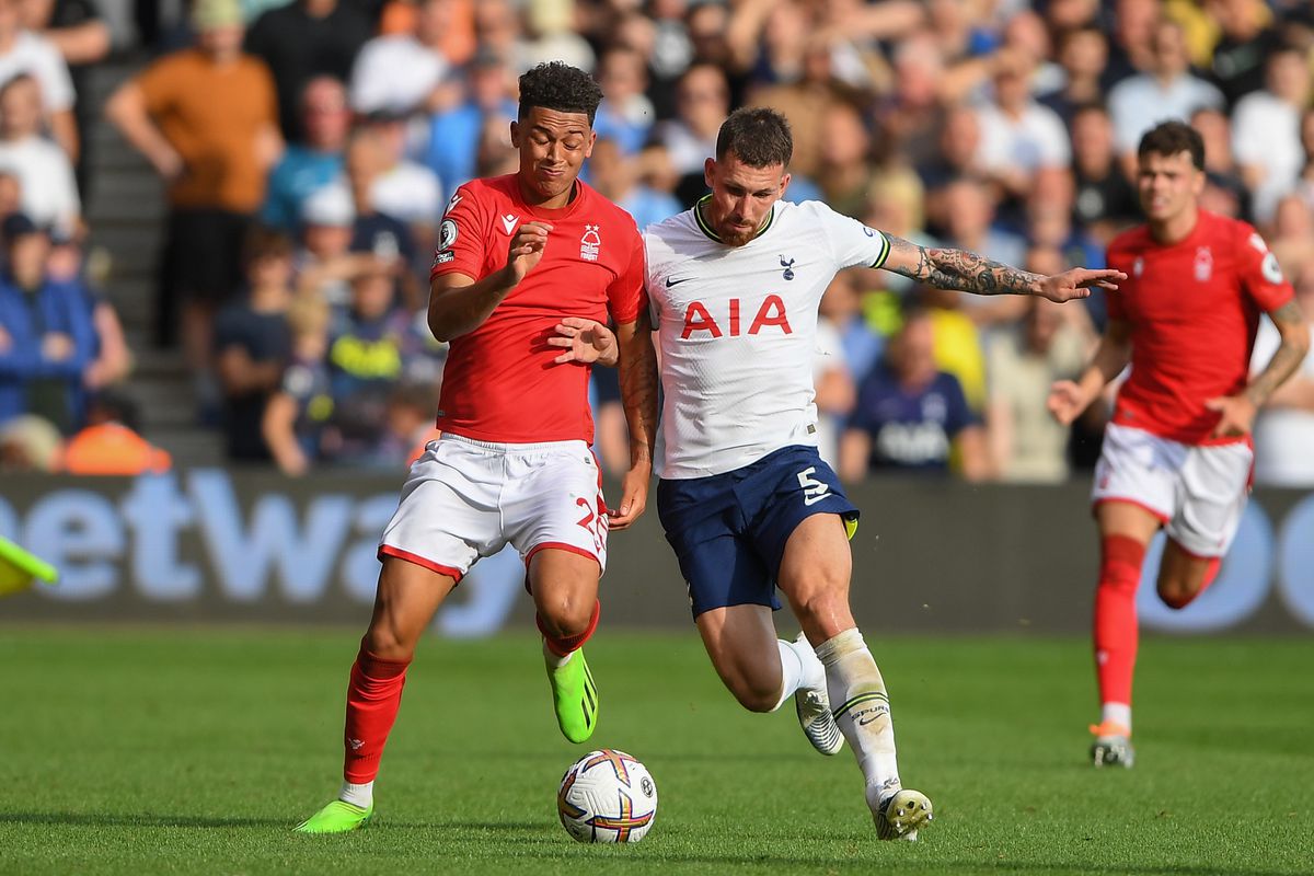 nottingham forest vs tottenham timeline