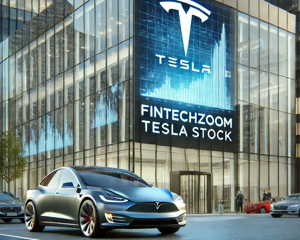 fintechzoom tsla stock